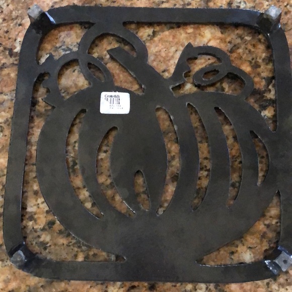 Crate and Barrel pumpkin trivets - Picture 2 of 2